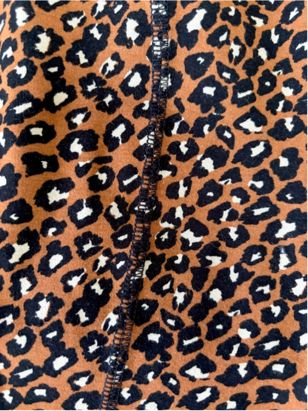 Women's Free People Brown Black Leopard Print Bike Shorts S Rayon - Picture 9 of 10